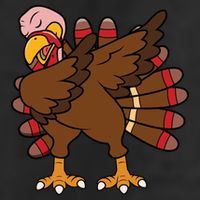 Turkey Dab Thanksgiving Funny 11oz C Handle Ceramic Mug