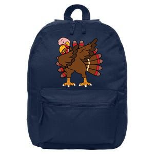 Turkey Dab Thanksgiving Funny 16 in Basic Backpack