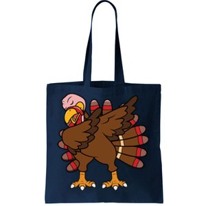 Turkey Dab Thanksgiving Funny Tote Bag