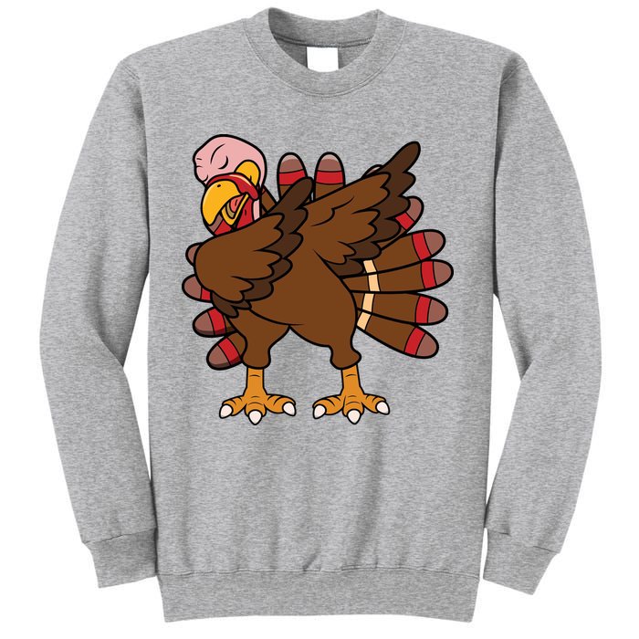 Turkey Dab Thanksgiving Funny Sweatshirt