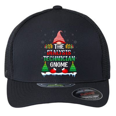 The Dialysis Technician Gnome Kidney Nurse Christmas Flexfit Unipanel Trucker Cap