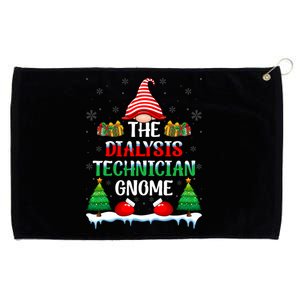 The Dialysis Technician Gnome Kidney Nurse Christmas Grommeted Golf Towel