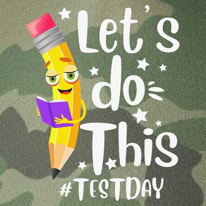 Test Day Teacher Lets do This Test day State Testing Teacher Legacy Tie Dye Trucker Hat