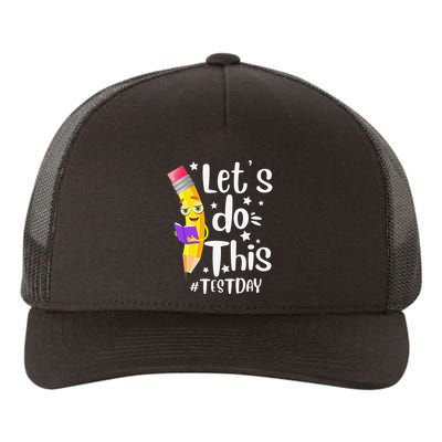 Test Day Teacher Lets do This Test day State Testing Teacher Yupoong Adult 5-Panel Trucker Hat