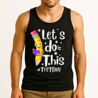 Test Day Teacher Lets do This Test day State Testing Teacher Tank Top