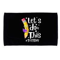Test Day Teacher Lets do This Test day State Testing Teacher Microfiber Hand Towel