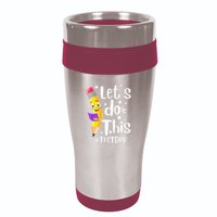 Test Day Teacher Lets do This Test day State Testing Teacher 16oz Travel Tumbler