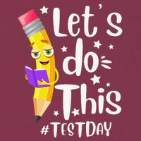 Test Day Teacher Lets do This Test day State Testing Teacher 16oz Travel Tumbler