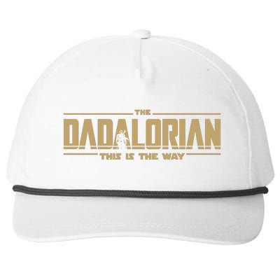 The Dadalorian This Is The Way Vintage Snapback Five-Panel Rope Hat