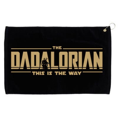 The Dadalorian This Is The Way Vintage Grommeted Golf Towel