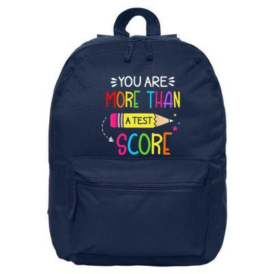 Test Day Teacher You Are More Than A Test Score 16 in Basic Backpack