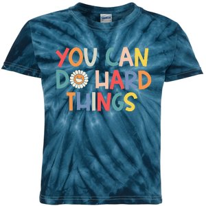 Test Day Teacher You Can Do Hard Things Kids Tie-Dye T-Shirt