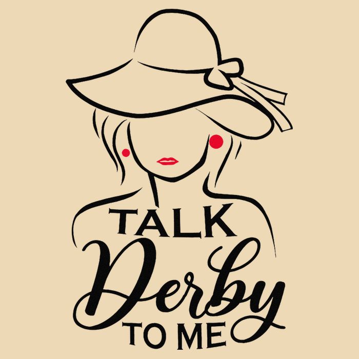 Talk Derby To Me Funny Derby Party Horse Racing Fans  Bag