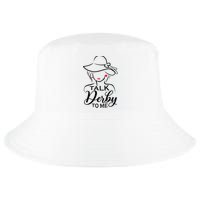Talk Derby To Me Funny Derby Party Horse Racing Fans  Cool Comfort Performance Bucket Hat