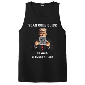 Trump Dancing Troll Qr Joke PosiCharge Competitor Tank