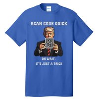 Trump Dancing Troll Qr Joke Tall T-Shirt