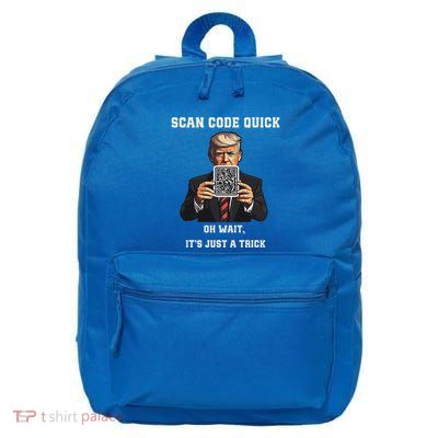 Trump Dancing Troll Qr Joke 16 in Basic Backpack