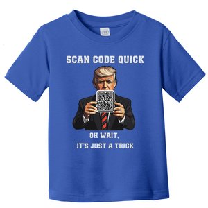 Trump Dancing Troll Qr Joke Toddler T-Shirt