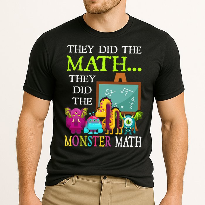 They Did The Math They Did The Monster Math Cooling Performance Crew T-Shirt