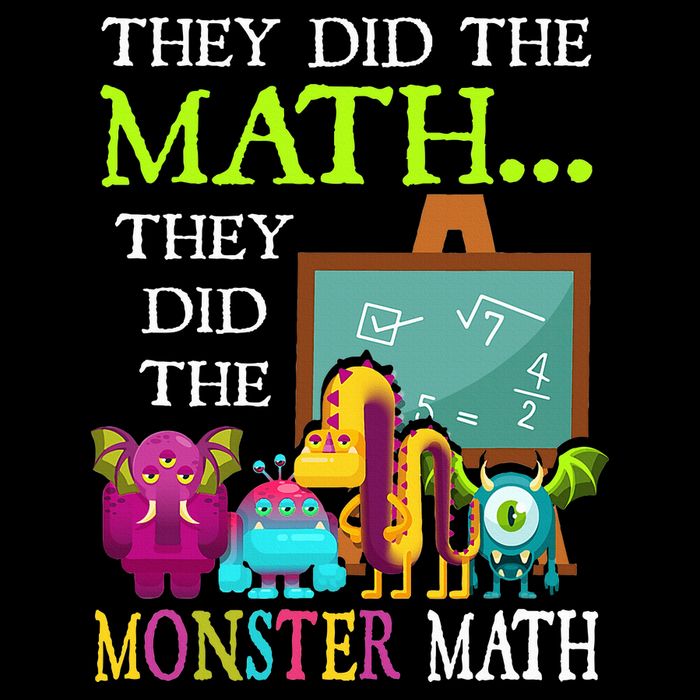 They Did The Math They Did The Monster Math Cooling Performance Crew T-Shirt