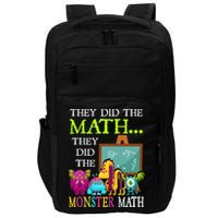 They Did The Math They Did The Monster Math Impact Tech Backpack