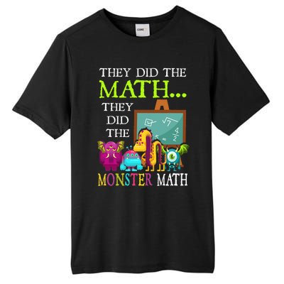 They Did The Math They Did The Monster Math Tall Fusion ChromaSoft Performance T-Shirt