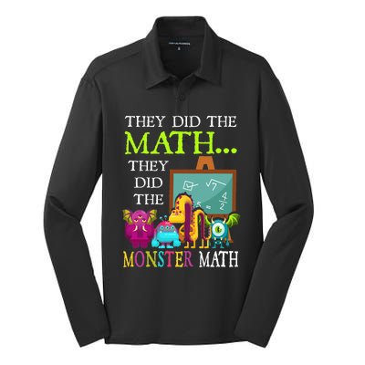 They Did The Math They Did The Monster Math Silk Touch Performance Long Sleeve Polo