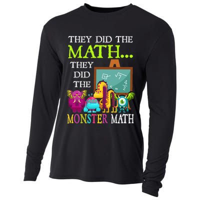 They Did The Math They Did The Monster Math Cooling Performance Long Sleeve Crew