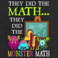 They Did The Math They Did The Monster Math Golf Towel