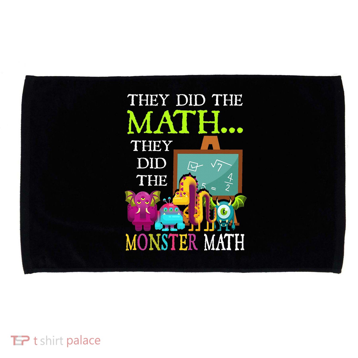 They Did The Math They Did The Monster Math Microfiber Hand Towel