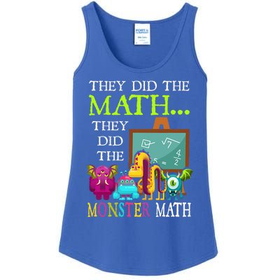 They Did The Math They Did The Monster Math Ladies Essential Tank