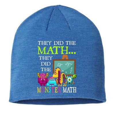 They Did The Math They Did The Monster Math Sustainable Beanie