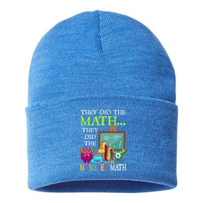 They Did The Math They Did The Monster Math Sustainable Knit Beanie