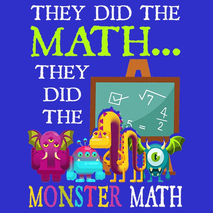 They Did The Math They Did The Monster Math Zip Tote Bag