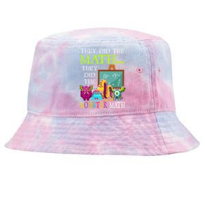 They Did The Math They Did The Monster Math Tie-Dyed Bucket Hat