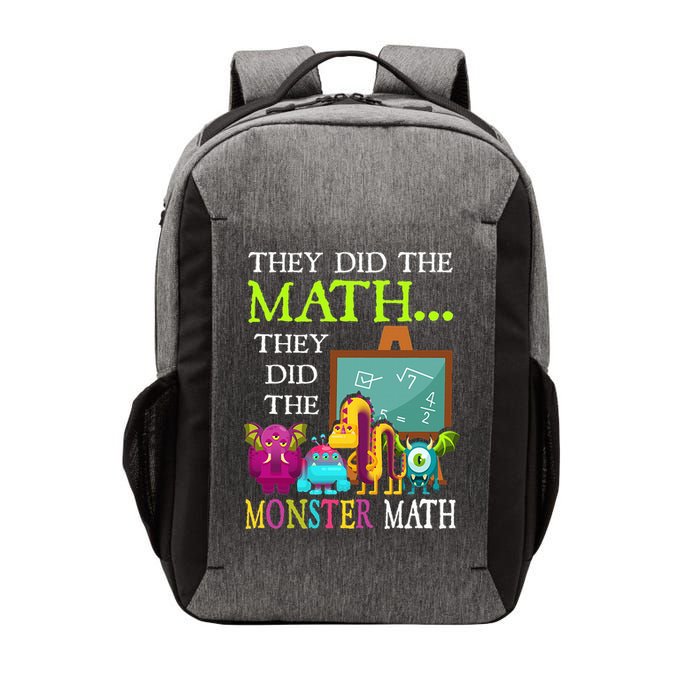 They Did The Math They Did The Monster Math Vector Backpack