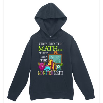 They Did The Math They Did The Monster Math Urban Pullover Hoodie