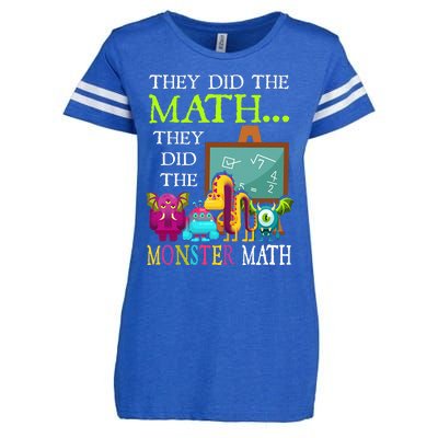 They Did The Math They Did The Monster Math Enza Ladies Jersey Football T-Shirt