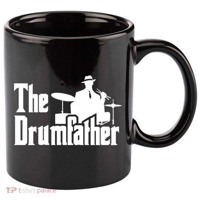 The Drumfather 11oz C Handle Ceramic Mug
