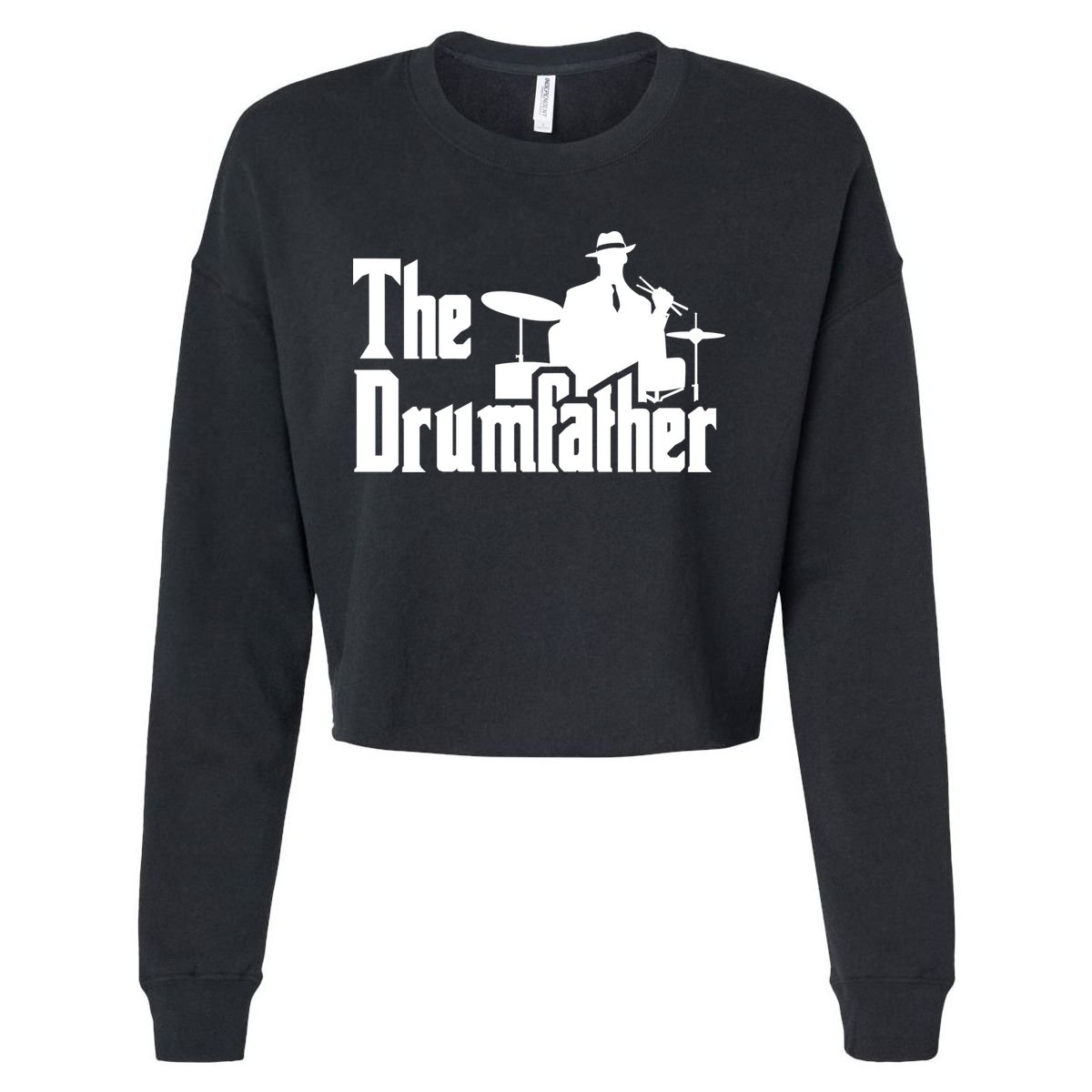 The Drumfather Cropped Pullover Crew