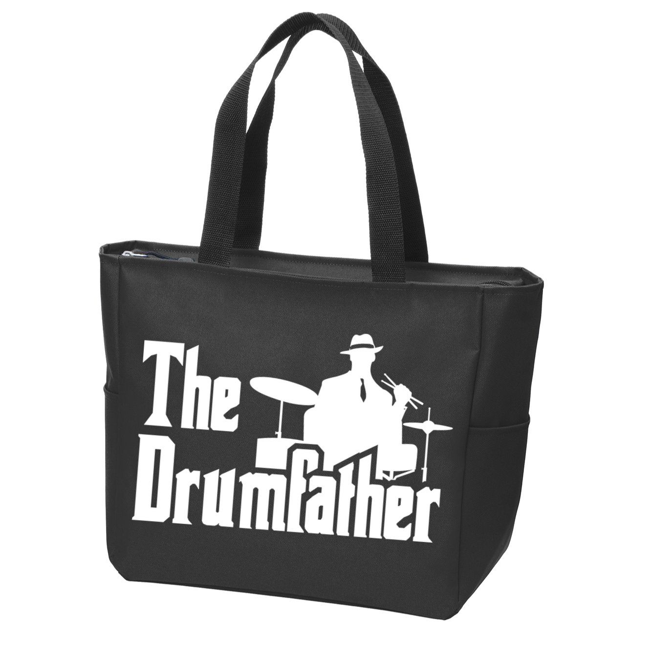The Drumfather Zip Tote Bag