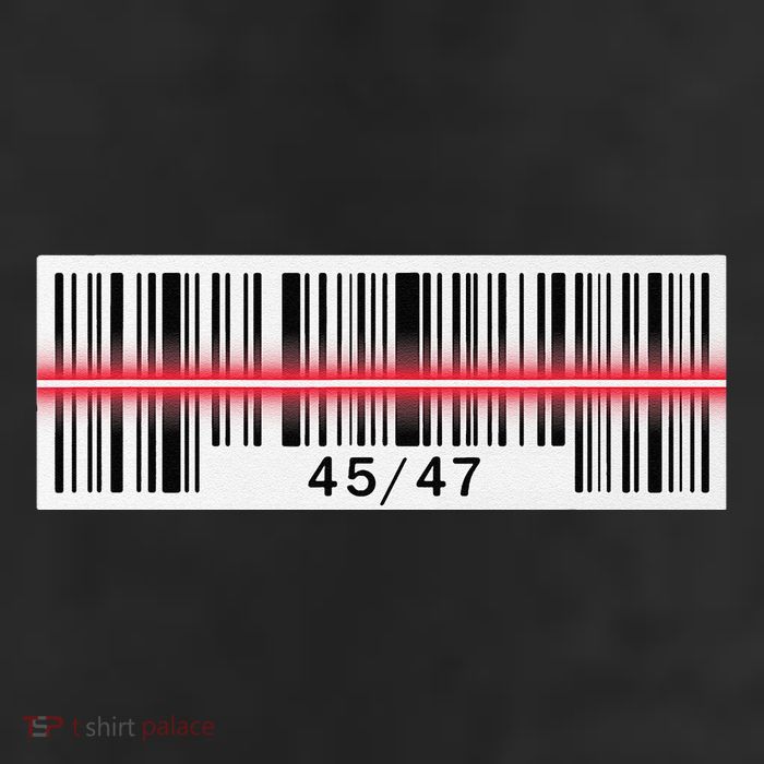 Trump Dance Troll Barcode Scan Qr Funny President Dance Code 7 Panel Mesh Trucker Snapback Hat