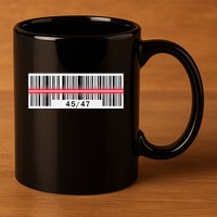 Trump Dance Troll Barcode Scan Qr Funny President Dance Code 11oz C Handle Ceramic Mug