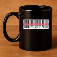 Trump Dance Troll Barcode Scan Qr Funny President Dance Code 11oz C Handle Ceramic Mug