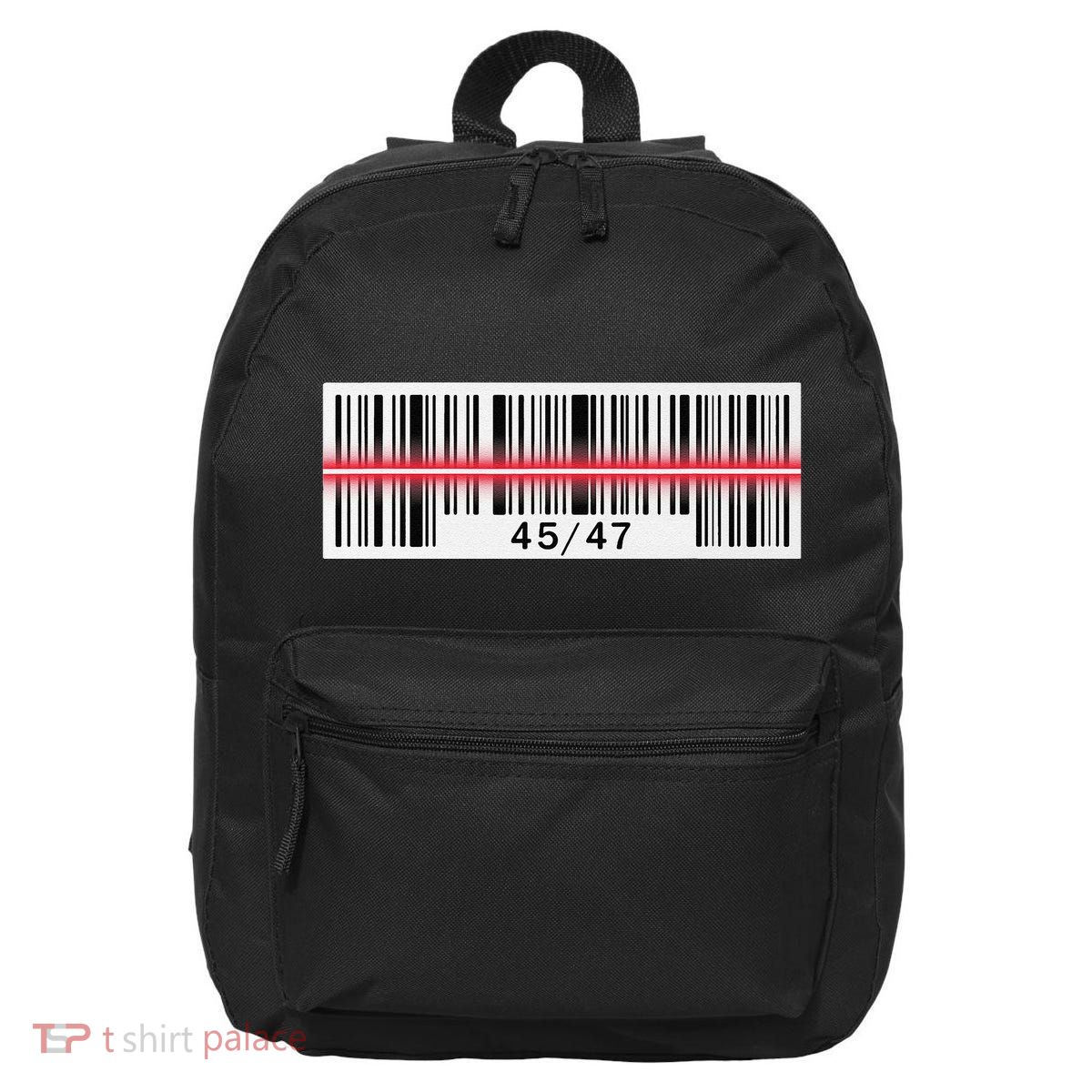 Trump Dance Troll Barcode Scan Qr Funny President Dance Code 16 in Basic Backpack