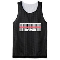 Trump Dance Troll Barcode Scan Qr Funny President Dance Code Mesh Reversible Basketball Jersey Tank