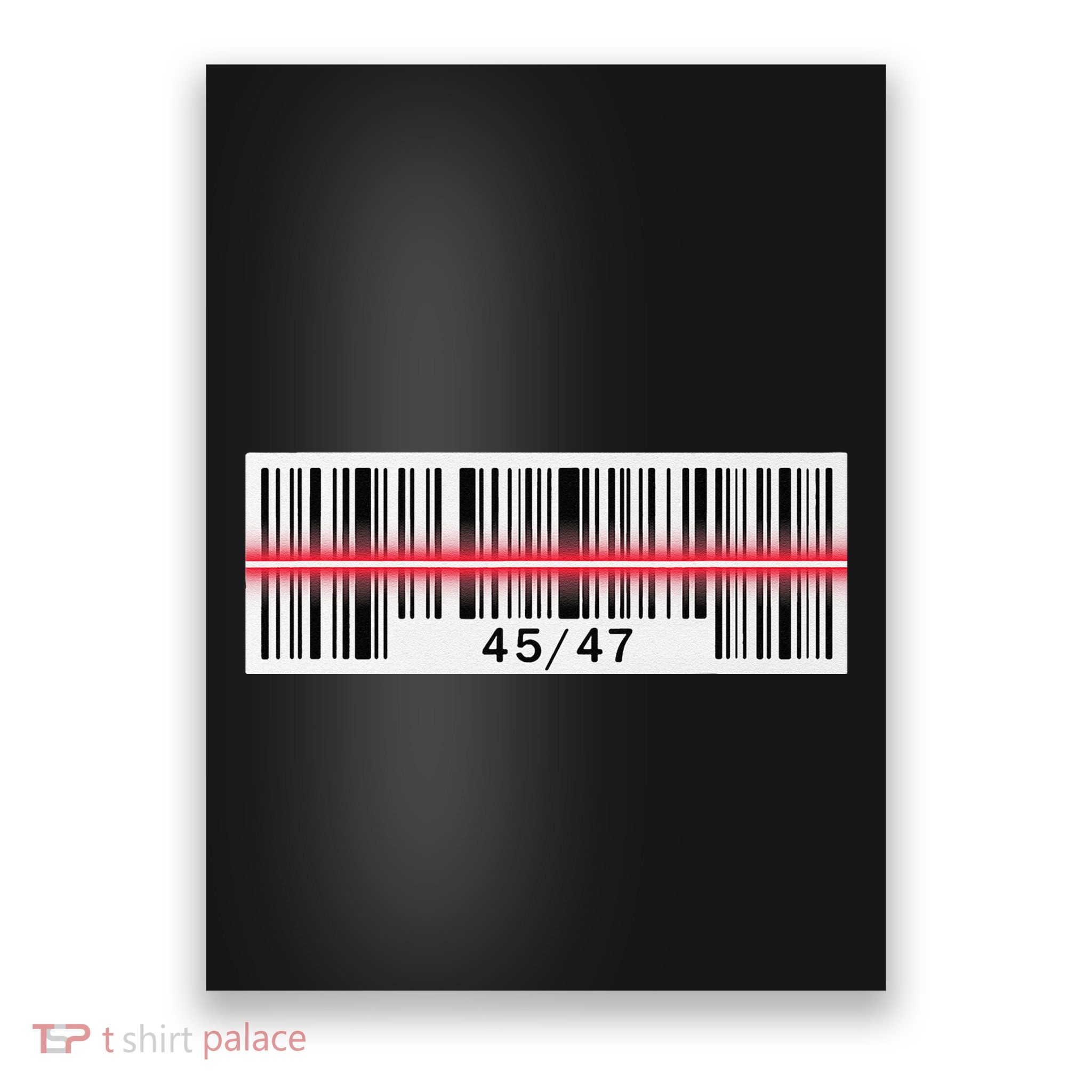 Trump Dance Troll Barcode Scan Qr Funny President Dance Code Poster