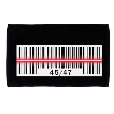 Trump Dance Troll Barcode Scan Qr Funny President Dance Code Microfiber Hand Towel
