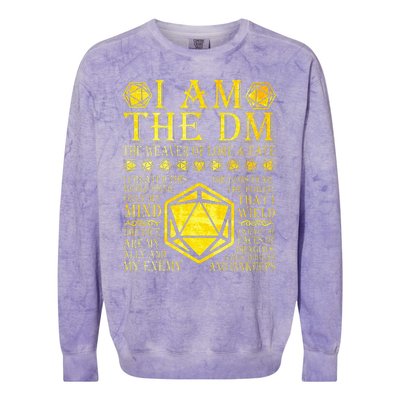 The Dm The Weaver Colorblast Crewneck Sweatshirt