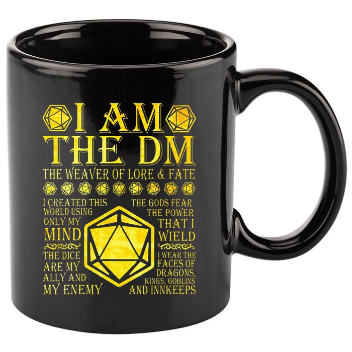 The Dm The Weaver 11oz C Handle Ceramic Mug